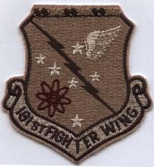 181st Fighter Squadron Patch In Desert Subdued - Saunders Military Insignia