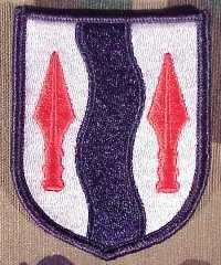 181st Infantry Brigade Full Color Merrow patch
