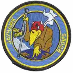 184th Air Refueling USAF Refueling Wing - Saunders Military Insignia