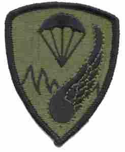 187th Airborne Regiment Combat Training Subdued Cloth Patch