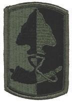 187th Infantry Brigade Army ACU Patch with Velcro