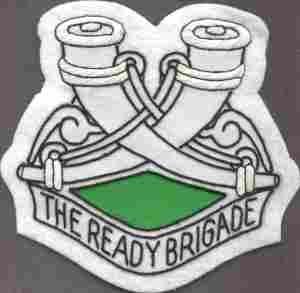 187th Infantry Brigade, Custom made Cloth Patch - Saunders Military Insignia