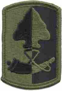 187th Infantry Brigade Subdued Patch