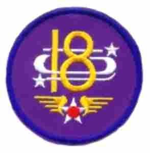 18th Air Force Patch