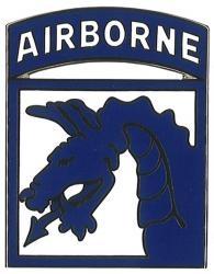 18th Airborne Corps Combat ID Badge - Metal Military Insignia