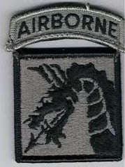 18th Airborne Corps with Tab Army ACU Patch with Velcro - Saunders Military Insignia