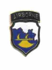 18th Airborne Division, Metal hat Pin - Saunders Military Insignia
