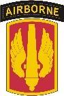 18th Airborne Field Artillery Color Patch
