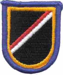 18th Cavalry 1st Squadron Troop E Beret Flash
