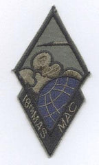 18th Military Airlift Squadron Subdued Patch - Saunders Military Insignia