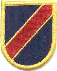 18th Personnel Group color patch Beret Flash - Saunders Military Insignia