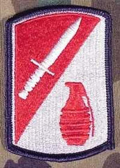 192nd Infantry Brigade Full Color Merrow Border - Saunders Military Insignia