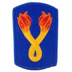 196th Infantry Brigade metal hat pin