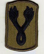 196th Infantry Brigade Subdued Patch