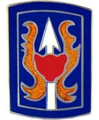 199th Infantry Brigade metal hat pin - Saunders Military Insignia