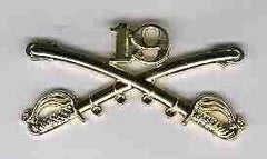 19th Cavalry Cap badge - Saunders Military Insignia