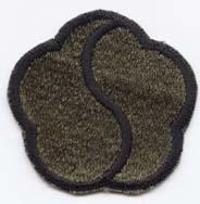 19th Support Brigade std, Subdued patch - Saunders Military Insignia