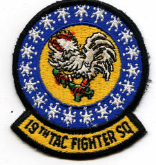19th Tactical Fighter Squadron Patch - Saunders Military Insignia