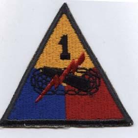 1st Armored Division Army Green Border AG44