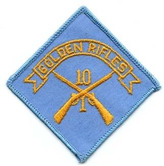 1st Battalion 10th Infantry, Patch