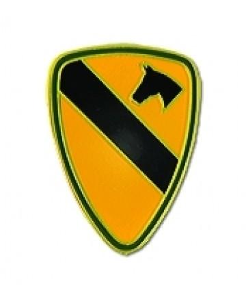 1st Cavalry Division metal hat pin