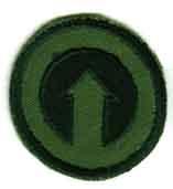 1st Field Army Support Patch, twill, subdued