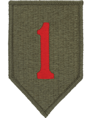 1st Infantry Division Color Patch - Saunders Military Insignia