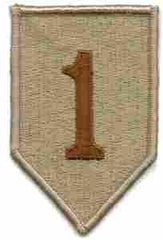 1st Infantry Division Patch, Desert Subdued - Saunders Military Insignia
