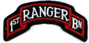 1st Ranger Battalion Patch