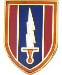 1st Signal Brigade metal hat pin - Saunders Military Insignia