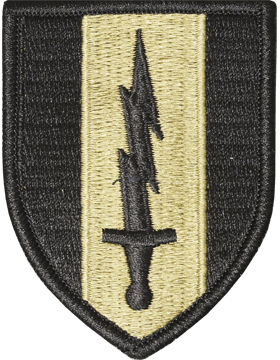 1st Signal Brigade Scorpion Patch With Velcro Backing