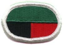 1st Special Operations Command (1989) Oval, Merrowed Border