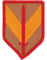 1st Sustainment Brigade Color Patch - Saunders Military Insignia