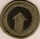 1st Sustainment Command Subdued Cloth Patch - Saunders Military Insignia