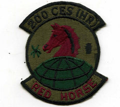 200th Civil Engineer Subdued Patch - Saunders Military Insignia