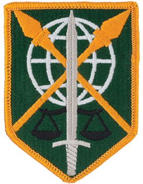 200th Military Police Command, Full Color Merrow - Saunders Military Insignia