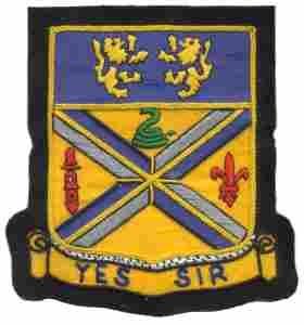 201st Infantry Custom made Cloth Patch - Saunders Military Insignia