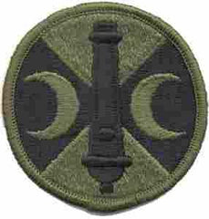 210th Field Artillery Brigade Subdued patch - Saunders Military Insignia