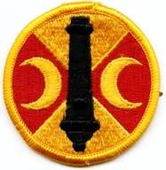 210th Fires Brigade Color Patch