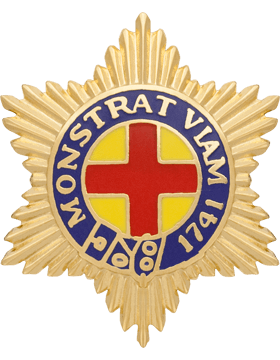 211th Military Police Battalion Massachusetts National Guard Unit Crest with MONSTRAT VLAM 1741 Motto