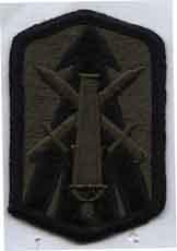 214th Field Artillery Brigade Subdued patch - Saunders Military Insignia