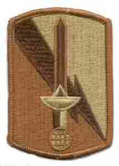 21st Signal Brigade Patch, Desert Subdued - Saunders Military Insignia