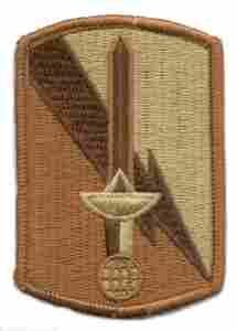 21st Signal Brigade Patch, Desert Subdued