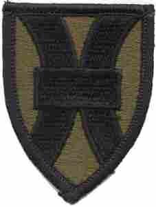 21st Support Command Subdued patch