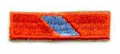 22nd Aviation Detachment Recognition Bar, Cut Edge - Saunders Military Insignia