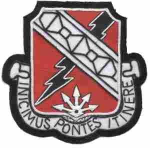 230th Engineer Battalion Custom made Cloth Patch - Saunders Military Insignia