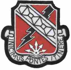230th Engineer Battalion Custom made Cloth Patch - Saunders Military Insignia