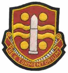 246th Field Artillery Battalion, Custom made Cloth Patch - Saunders Military Insignia