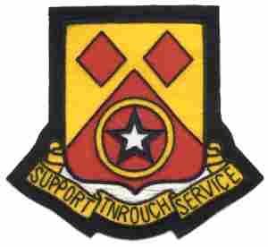 249th Supply and Transportation Battalion Custom made Cloth Patch - Saunders Military Insignia