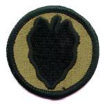 24th Infantry Division Subdued patch